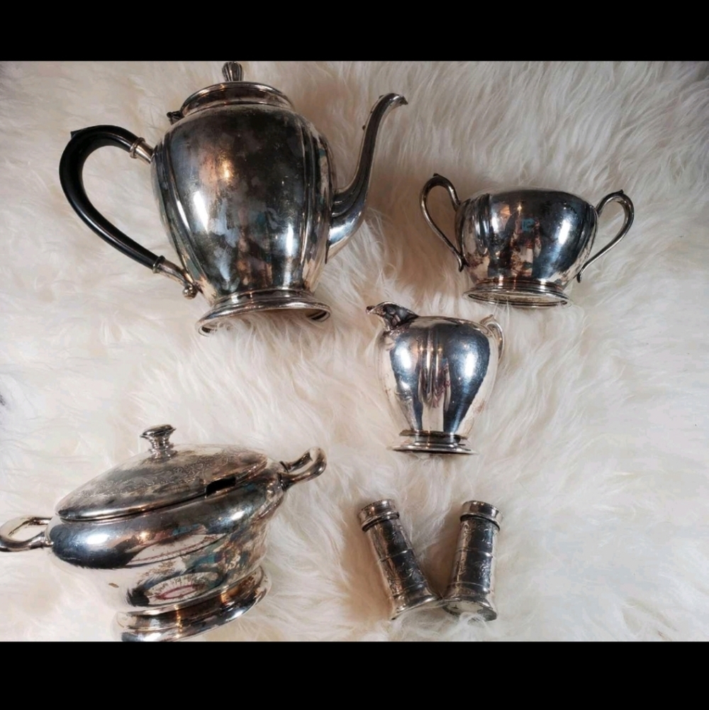 Silver tableware